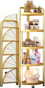 4 layer foldable corner shelves - Image 2
